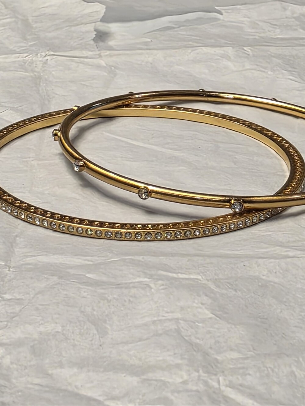 Brighton Neptunes Rings Gold Plated Swarovski Crystal Bangle Bracelets New - Picture 9 of 11